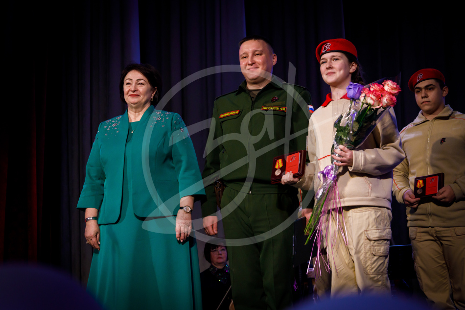 Открытие Года защитника Отечества