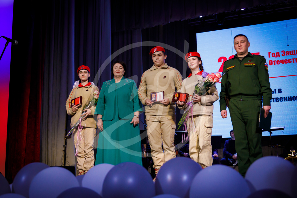 Открытие Года защитника Отечества