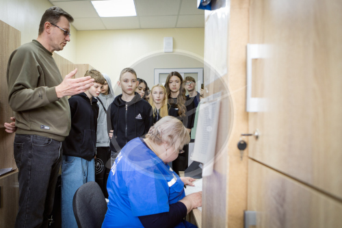 Экскурсия школьников в скорой 
помощи