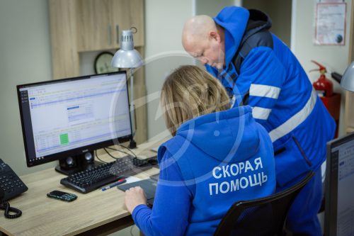 Экскурсия школьников в скорой 
помощи