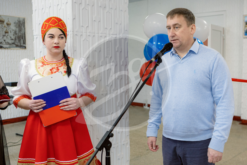 Открытие Розовского сельского дома
культуры