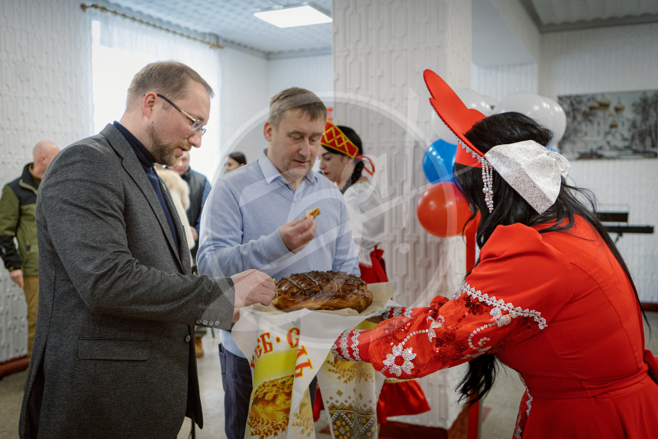 Открытие Розовского сельского дома
культуры