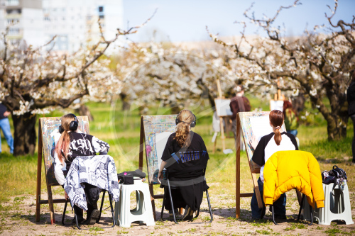 Весенний плэнер