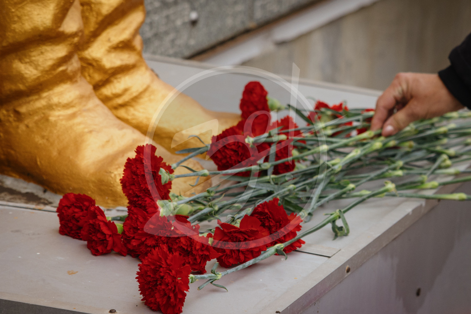 Ко Дню освобождения Мелитополя от немецко-фашистских захватчиков Запорожскую область посетила делегация Донецкой Народной Республики.