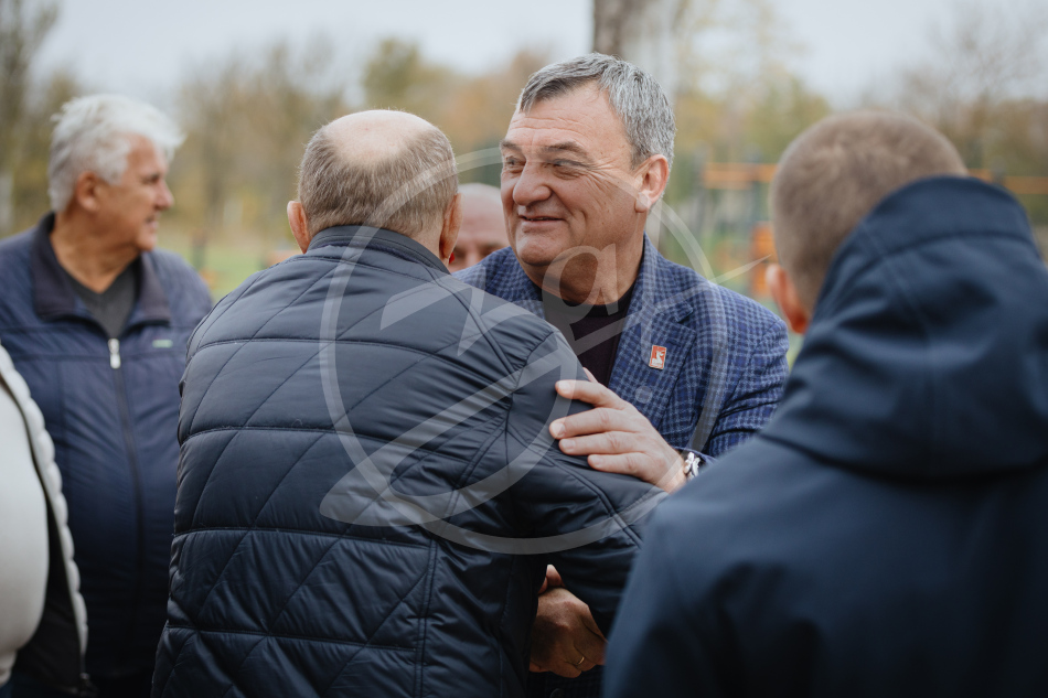 Ко Дню освобождения Мелитополя от немецко-фашистских захватчиков Запорожскую область посетила делегация Донецкой Народной Республики.