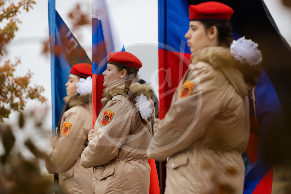 Ко Дню освобождения Мелитополя от немецко-фашистских захватчиков Запорожскую область посетила делегация Донецкой Народной Республики.